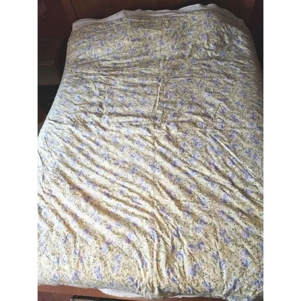 Vintage/antique Quilt Handmade Solid Pattern‎ Queen Size Hand Sewn  Hand Tied